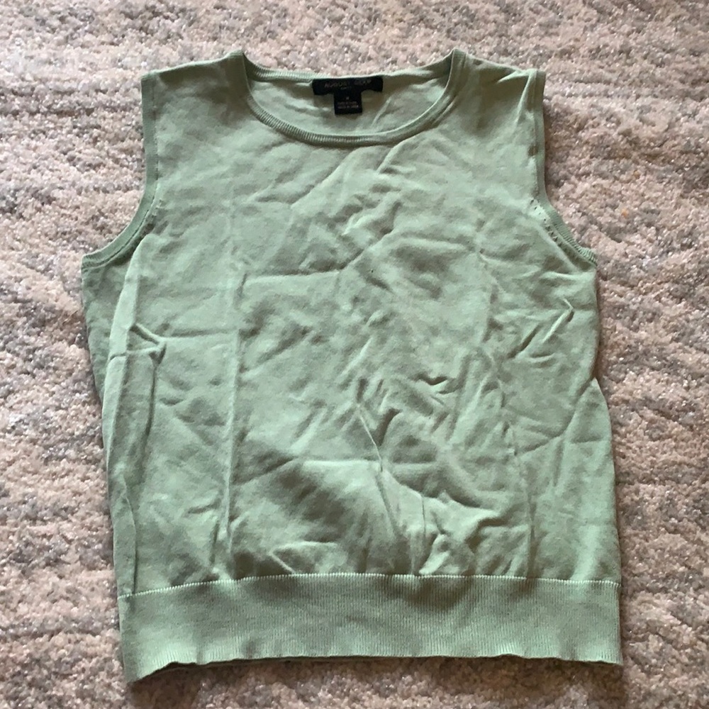 SAGE GREEN KNIT SWEATER